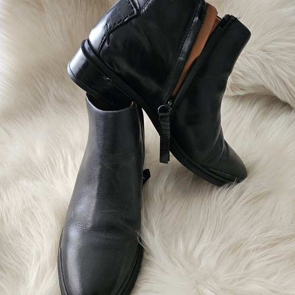 SARTO By Franco Sarto Black Leather Boots - Picture 7 of 13